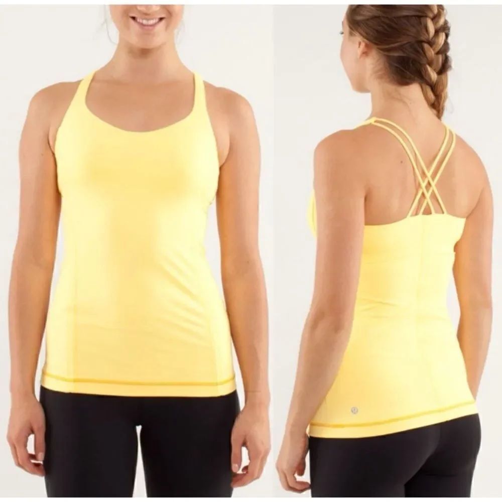 Lululemon Free To Be Tank
Burning Yellow Size 6